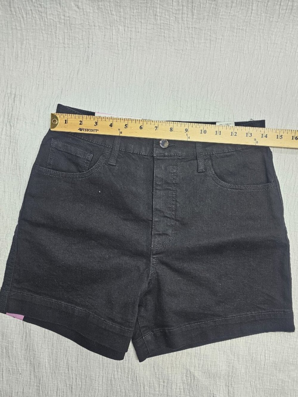 RM by Rebecca Minkoff Women's Relaxed Fit High Rise 90' s Short - Picture 9 of 10